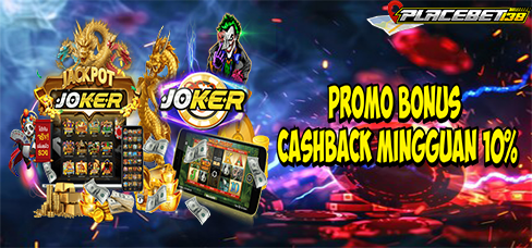 Bonus Cashback Mingguan 10%